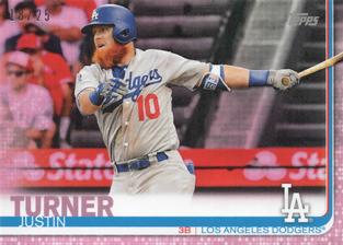 2019 Topps On-Demand Mini - Pink #180 Justin Turner Front