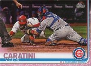 2019 Topps On-Demand Mini - Pink #389 Victor Caratini Front