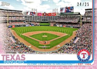 2019 Topps On-Demand Mini - Pink #509 Globe Life Park in Arlington Front