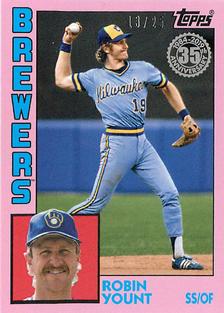 2019 Topps On-Demand Mini - 1984 Topps Baseball Pink #T84-32 Robin Yount Front