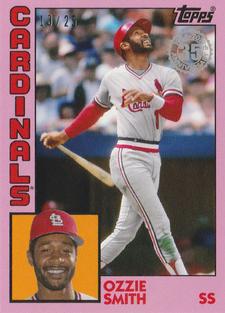 2019 Topps On-Demand Mini - 1984 Topps Baseball Pink #T84-73 Ozzie Smith Front