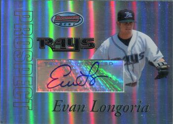 2007 Bowman's Best - Prospects #BBP39b Evan Longoria Front
