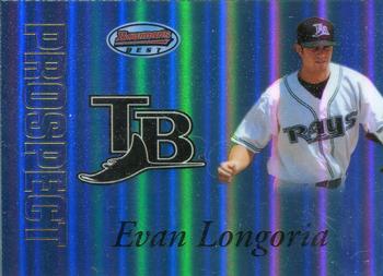 2007 Bowman's Best - Prospects Blue #BBP39a Evan Longoria Front