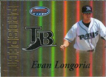 2007 Bowman's Best - Prospects Gold #BBP39a Evan Longoria Front