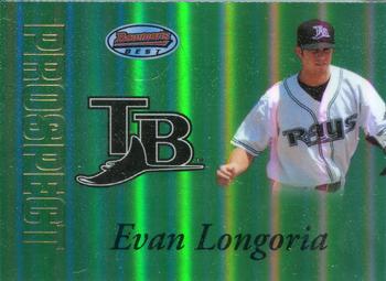 2007 Bowman's Best - Prospects Green #BBP39 Evan Longoria Front