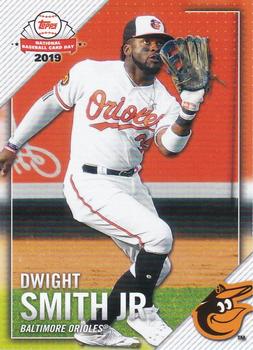 2019 Topps National Baseball Card Day - Baltimore Orioles #BAL-7 Dwight Smith Jr. Front