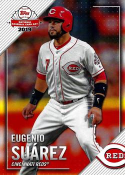 2019 Topps National Baseball Card Day - Cincinnati Reds #CIN-4 Eugenio Suarez Front