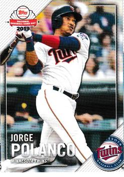 2019 Topps National Baseball Card Day - Minnesota Twins #MIN-2 Jorge Polanco Front