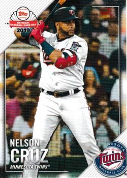 2019 Topps National Baseball Card Day - Minnesota Twins #MIN-10 Nelson Cruz Front