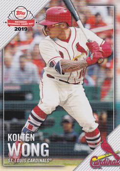 2019 Topps National Baseball Card Day - St. Louis Cardinals #STL-5 Kolten Wong Front