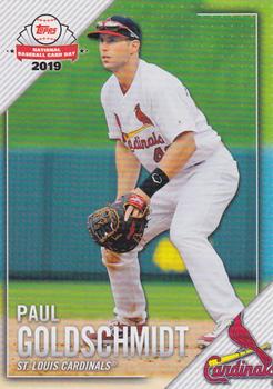 2019 Topps National Baseball Card Day - St. Louis Cardinals #STL-10 Paul Goldschmidt Front
