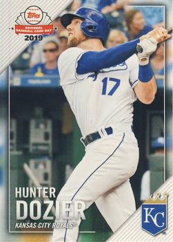 2019 Topps National Baseball Card Day - Kansas City Royals #KCR-9 Hunter Dozier Front