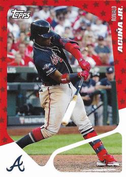 2020 Topps Throwback Thursday #1 Ronald Acuna Jr. Front