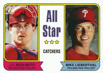 2020 Topps Throwback Thursday #84 JT Realmuto / Mike Lieberthal Front