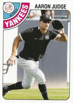 2020 Topps Throwback Thursday #99 Aaron Judge Front