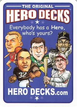2019 Hero Decks Atlanta Braves Baseball Heroes Playing Cards #NNO HeroDecks.com Front