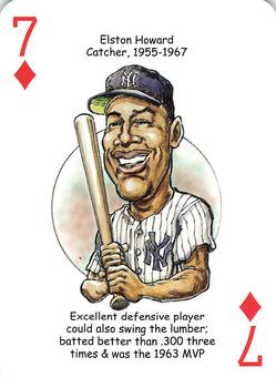 2018 Hero Decks New York Yankees Baseball Heroes Playing Cards (11th Edition) #7♦ Elston Howard Front