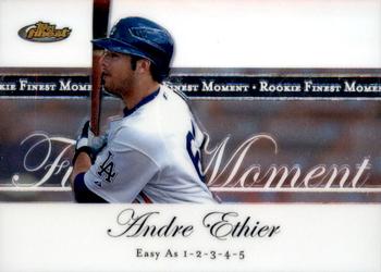 2007 Finest - Rookie Finest Moments #RFM-AE Andre Ethier Front