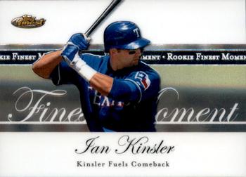 2007 Finest - Rookie Finest Moments #RFM-IK Ian Kinsler Front