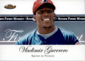 2007 Finest - Rookie Finest Moments #RFM-VG Vladimir Guerrero Front