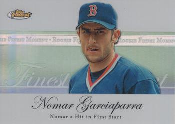 2007 Finest - Rookie Finest Moments Refractors #RFM-NG Nomar Garciaparra Front