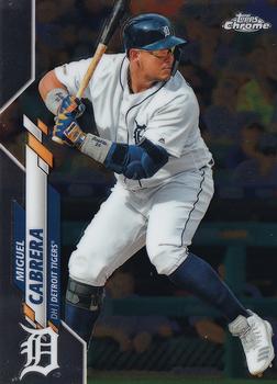 2020 Topps Chrome #6 Miguel Cabrera Front