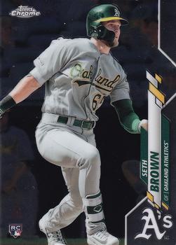 2020 Topps Chrome #23 Seth Brown Front