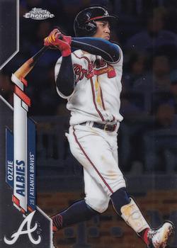 2020 Topps Chrome #62 Ozzie Albies Front