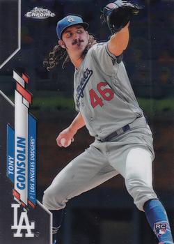 2020 Topps Chrome #114 Tony Gonsolin Front