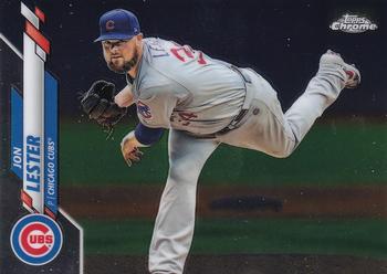 2020 Topps Chrome #123 Jon Lester Front