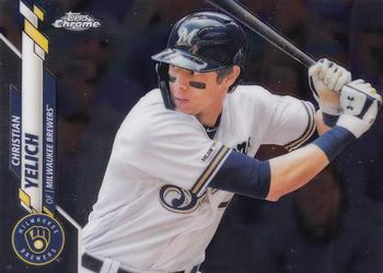 2020 Topps Chrome #138 Christian Yelich Front