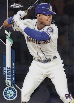 2020 Topps Chrome #186 Kyle Lewis Front