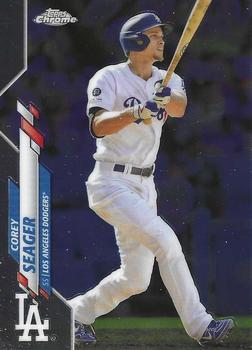 2020 Topps Chrome #196 Corey Seager Front