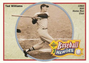 1992 Upper Deck - Baseball Heroes: Ted Williams #34 Ted Williams Front