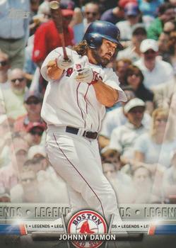 2018 Topps Topps Salute (Series One) 5x7 #TS-38 Johnny Damon Front