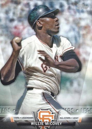 2018 Topps Topps Salute (Series One) 5x7 #TS-42 Willie McCovey Front