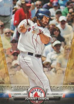 2018 Topps Topps Salute (Series One) 5x7 - Gold 5x7 #TS-38 Johnny Damon Front