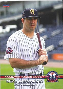 2019 Choice Scranton/Wilkes-Barre RailRiders #07 Mike Tauchman Front