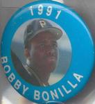 1991 MLBPA Baseball Buttons #NNO Bobby Bonilla Front