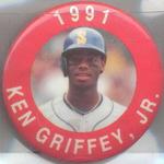 1991 MLBPA Baseball Buttons #NNO Ken Griffey Jr. Front