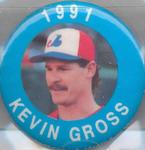 1991 MLBPA Baseball Buttons #NNO Kevin Gross Front