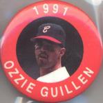 1991 MLBPA Baseball Buttons #NNO Ozzie Guillen Front