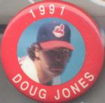 1991 MLBPA Baseball Buttons #NNO Doug Jones Front