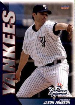 2009 Choice Scranton/Wilkes-Barre Yankees #13 Jason Johnson Front