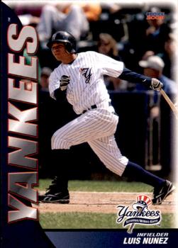 2009 Choice Scranton/Wilkes-Barre Yankees #21 Luis Nunez Front