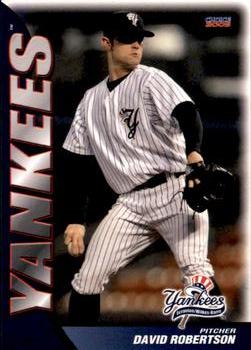 2009 Choice Scranton/Wilkes-Barre Yankees #23 David Robertson Front