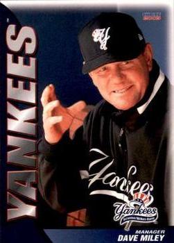 2009 Choice Scranton/Wilkes-Barre Yankees #33 Dave Miley Front