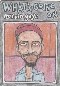2020 Gummy Arts (Unlicensed) #32 Marvin Gaye Front