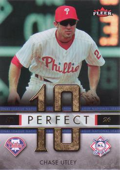 2007 Fleer - Perfect 10 #PN-CU Chase Utley Front