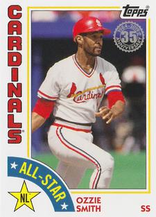 2019 Topps On-Demand Mini - 1984 Topps Baseball All-Stars #84AS-OS Ozzie Smith Front